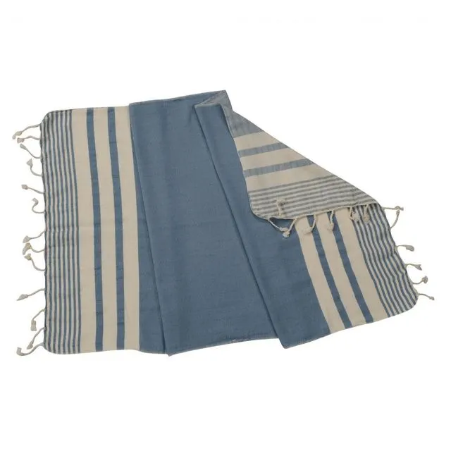 Turkish Tea Towel - Air Blue