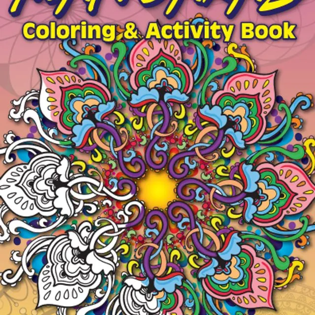 Mandalas Travel Tablet Coloring Book (12 Pack)