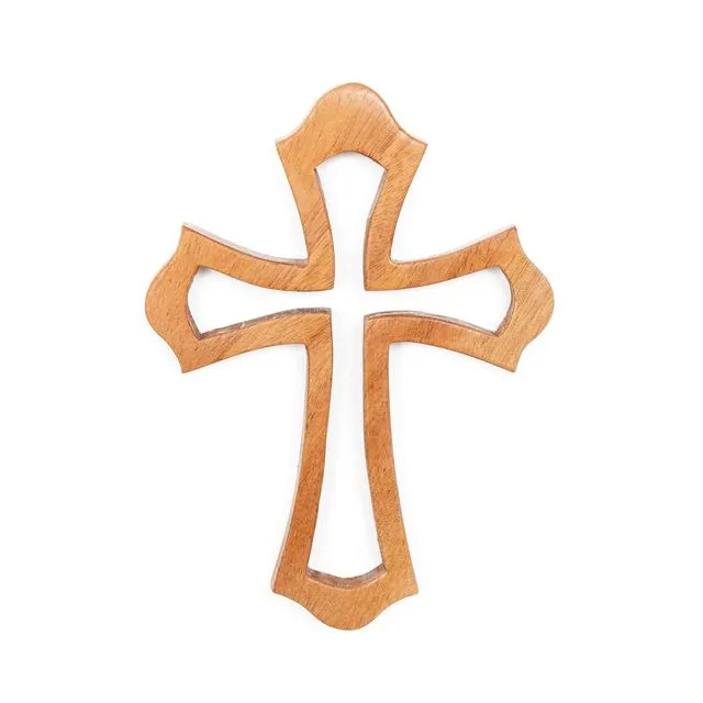 Contoured Wooden Cross