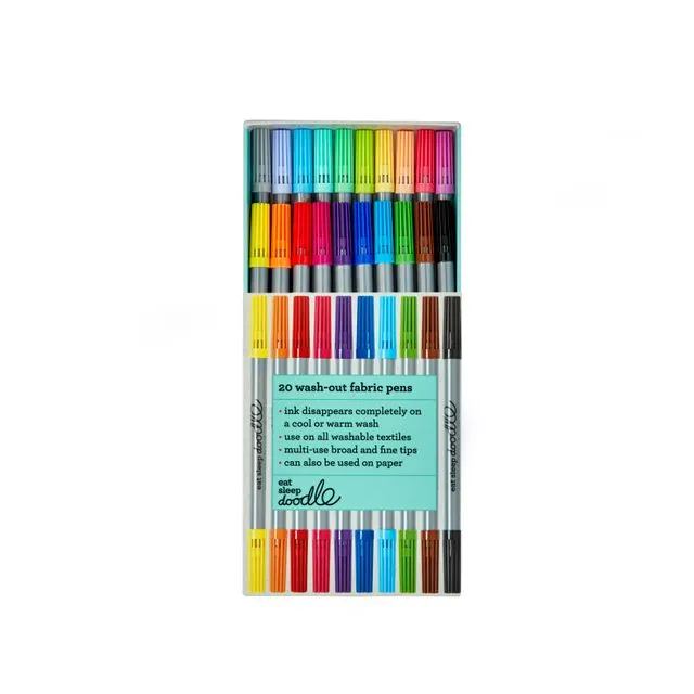 Artist Set of 20 Wash-out Pens