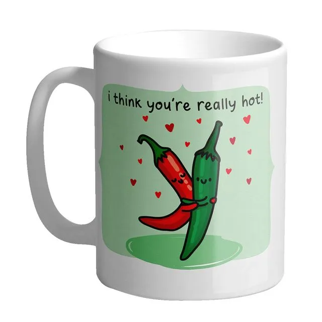 I Think You’re Really Hot Funny Mug