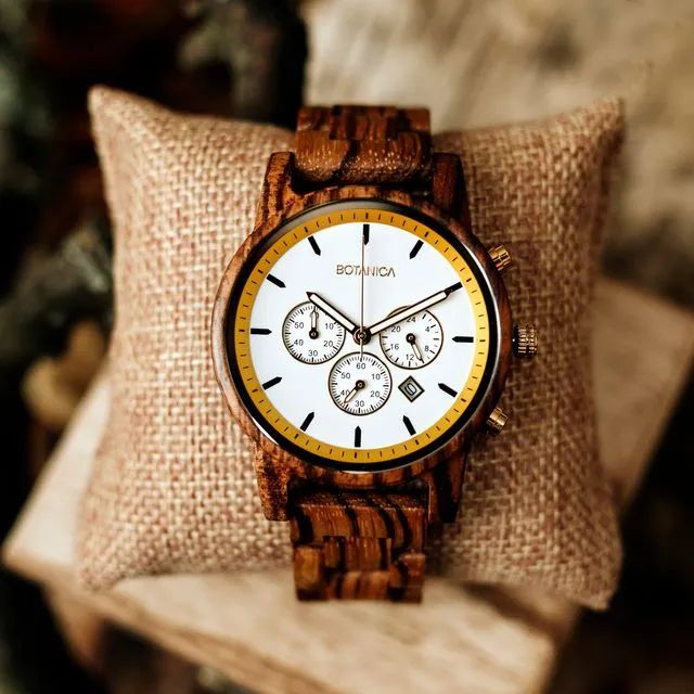 Wooden Watches | Hawthorn | 42mm Edition | Botanica Watches ®