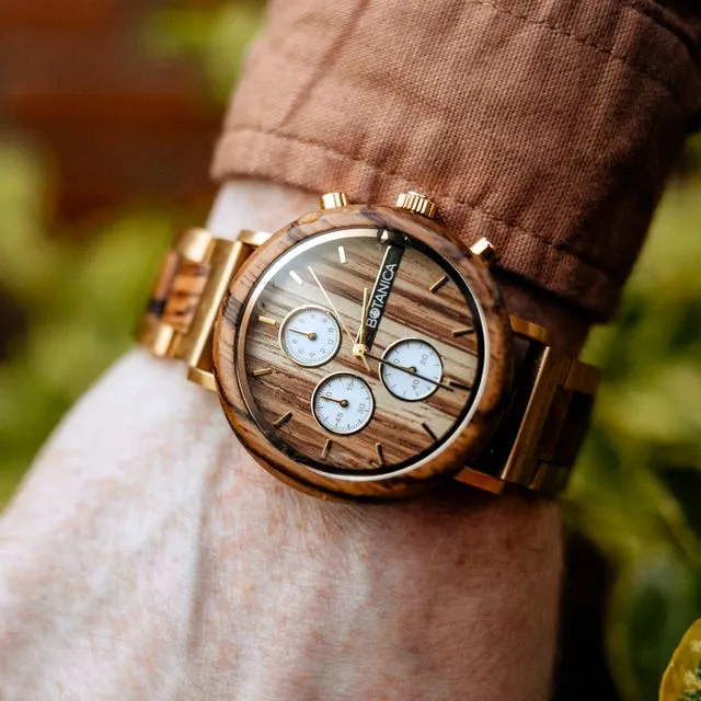 Wooden Watches | Hazel | 42mm Edition | Botanica Watches ®