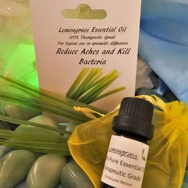 Lemongrass Essential Oil (5ml)