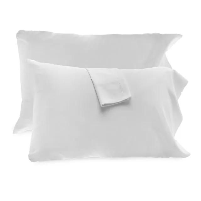 BedVoyage Luxury 100% Rayon Viscose Bamboo Pillowcase Set - White
