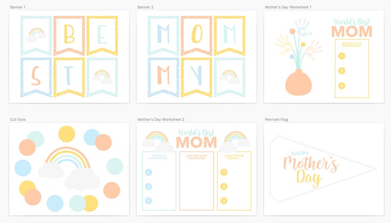 Mother's Day Printables, Printable Play, Printable Activities, Best Mom Printables, Preschool Activities, Workbook, Learn Counting