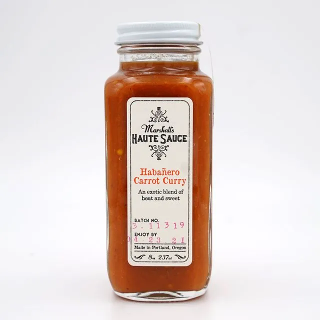 Habanero Carrot Curry 8 ounce - Case of 12