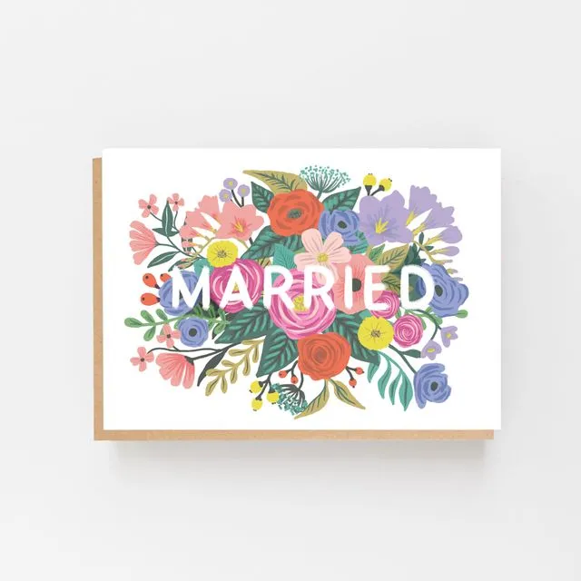 Lomond Paper Co. A6 - Married Floral