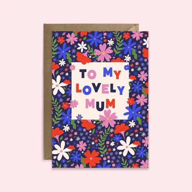 To My Lovely Mum Card (Case of 6)
