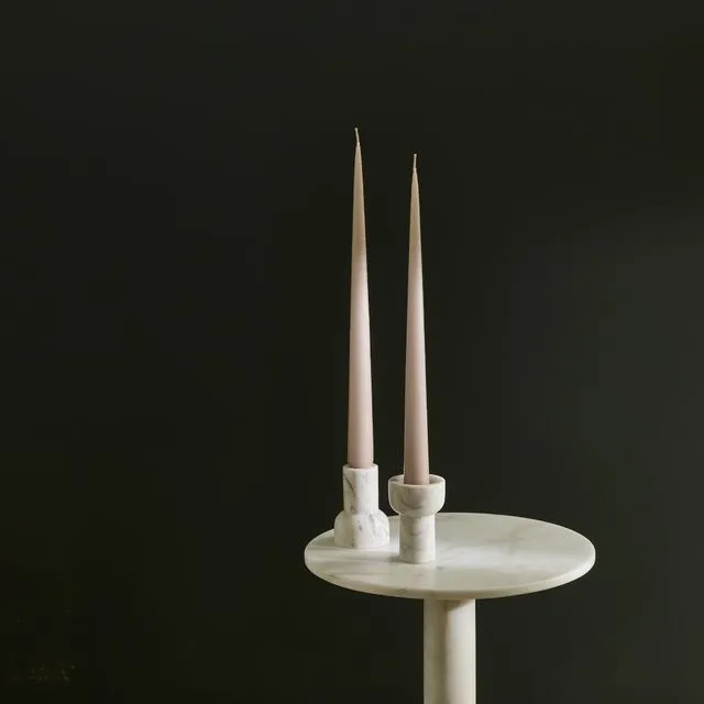 *PREORDER* Como Candle Holder Pearl White Marble