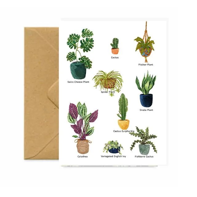 Plant Lovers Everyday Card (Case of 6 Cards)