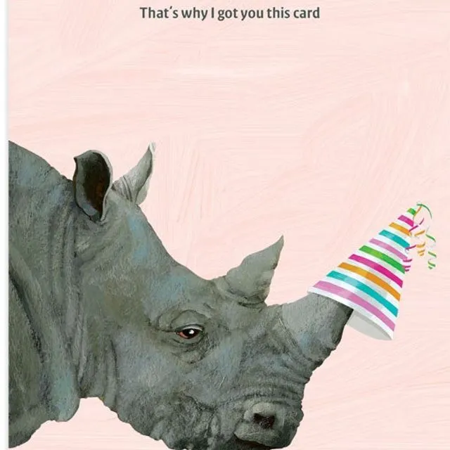 Rhino Birthday - Pack of 6