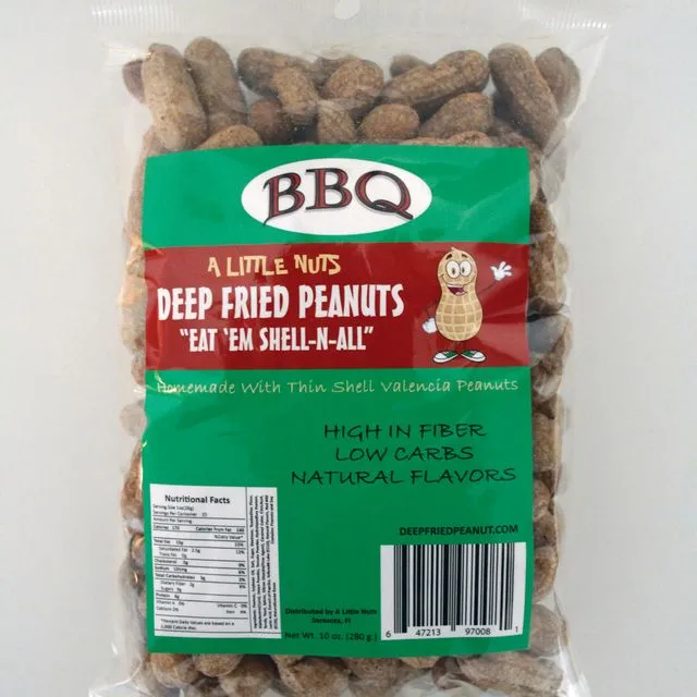 BBQ Deep Fried Peanuts