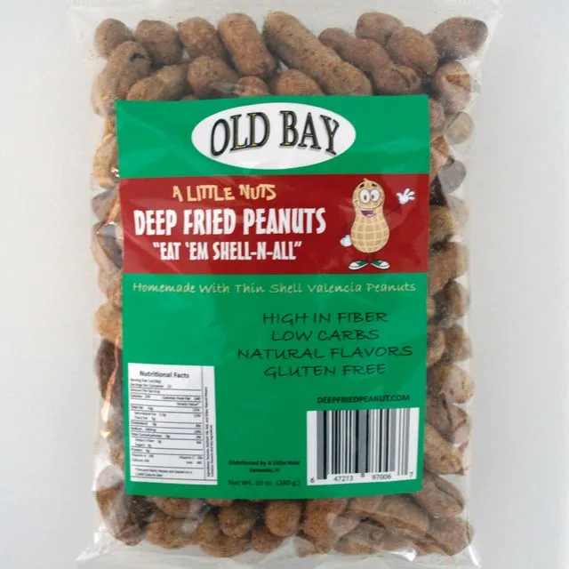 Old Bay Deep Fried Peanuts