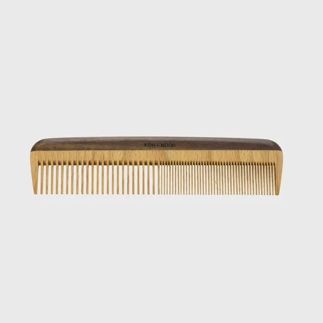 Legno Beech and Kotibe Wood Wide and Close Spread Tooth Comb