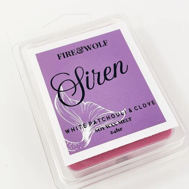 Siren Wax Melt | White Patchouli & Clove