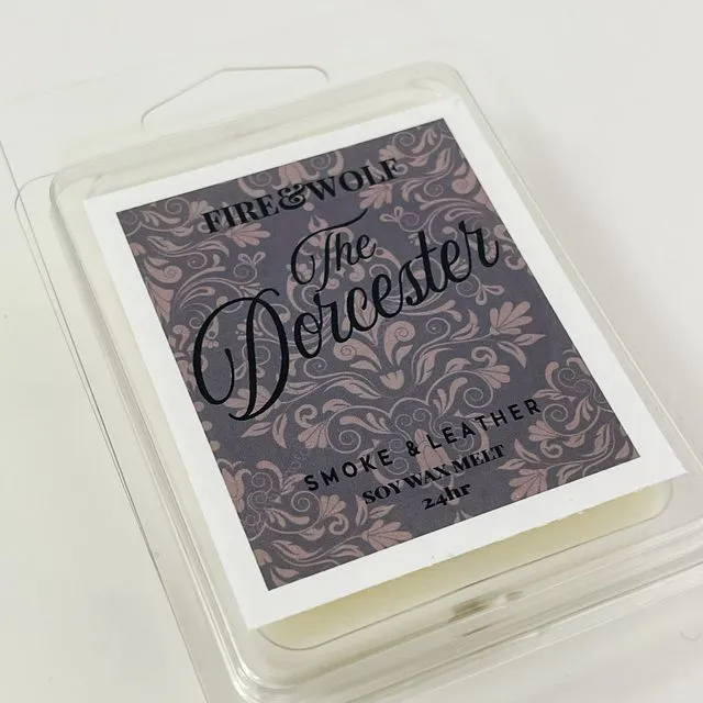 The Dorcester Wax Melt | Smoke & Leather