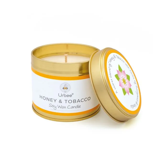 Honey & Tobacco Soy Candle 200ml