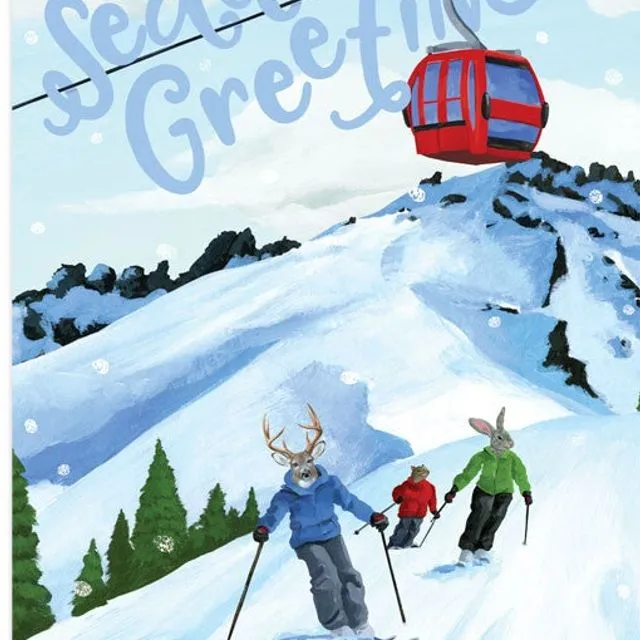 Ski Holiday - Pack of 6