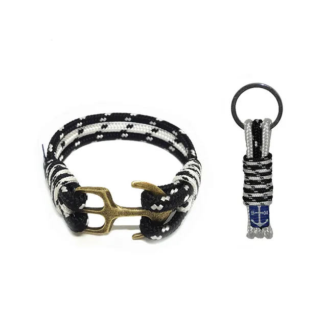 Conroy Rope Nautical Bracelet & Keychain