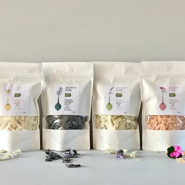 Natural Olive oil Soap Flakes