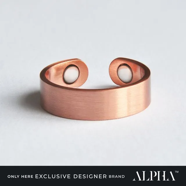 Copper Ring with Magnets