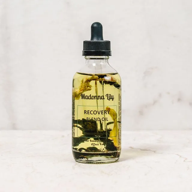 Recovery Blend Oil 4oz Glass Bottle