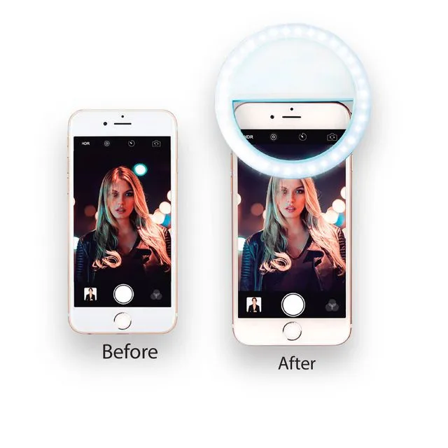 SELFIE LIGHT FOR IPHONE AND ANDROID - CASE OF 24