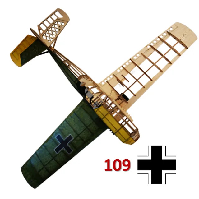 Messerschmitt 109 Balsa Model Airplane