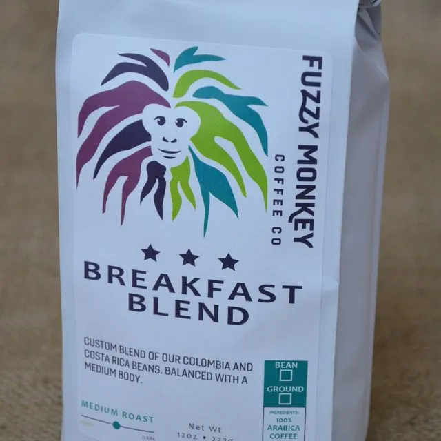 12oz Specialty Coffee - Breakfast Blend- Ground (Copy)