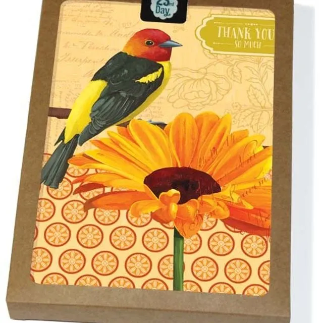 Tanager Boxed Cards - Pack of 6