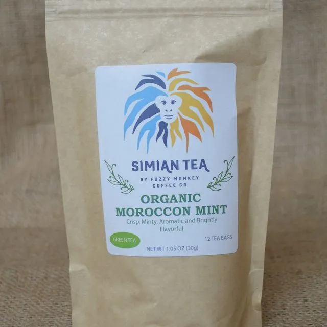 15ct - Organic Tea Bags - Moroccan Mint
