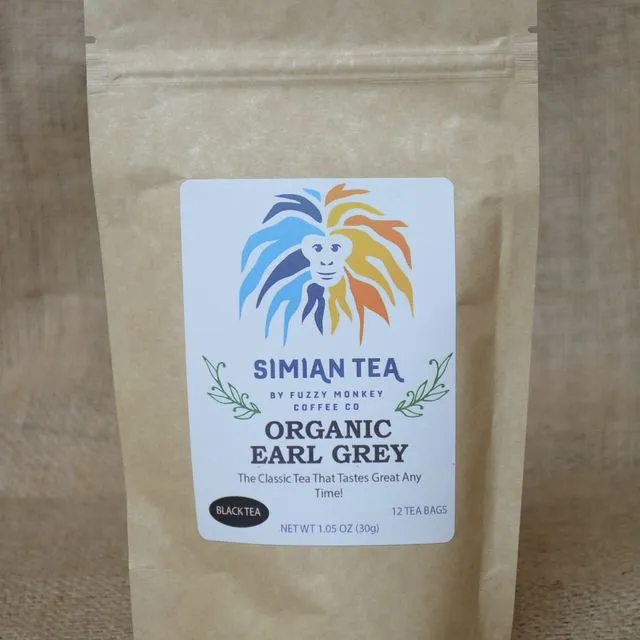 15ct - Organic Tea Bags - Earl Grey
