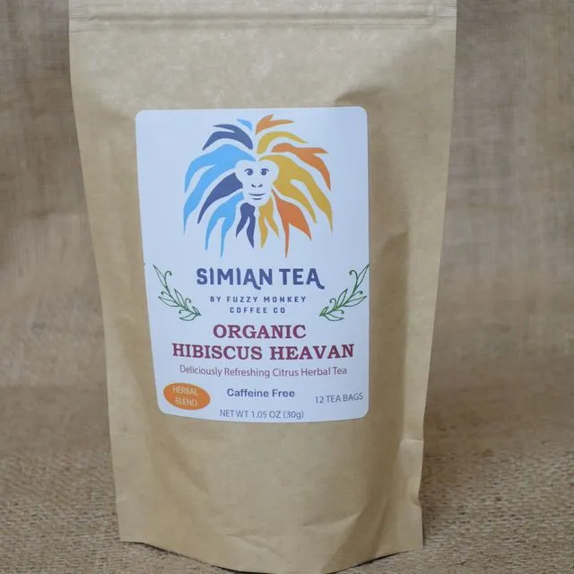 15ct - Organic Tea Bags - Hibiscus Heaven