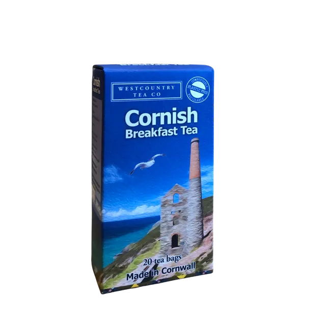 Cornish Breakfast Tea 20 T'Bags - case of 6