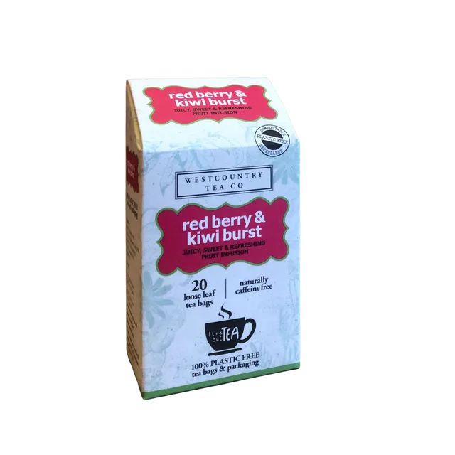 Time Out Tea Red Berry & Kiwi Burst 20 T'Bags - case of 6