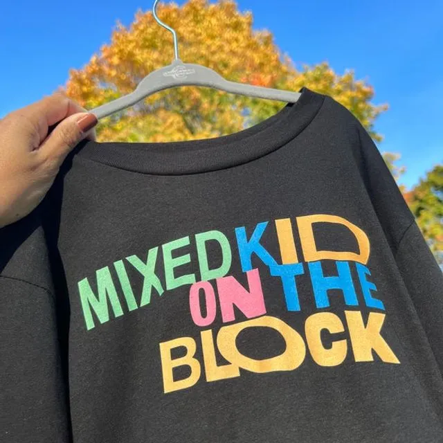 Youth Mixed Kid on The Block Long Sleeve Shirt