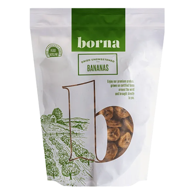 Dried Unsweetened Bananas 1kg