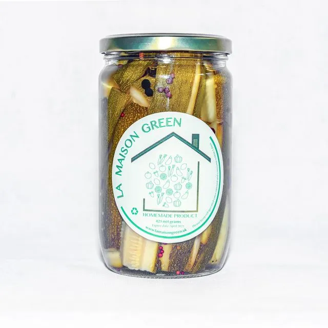 Zucchini Pickled 718gr - La Maison Organic