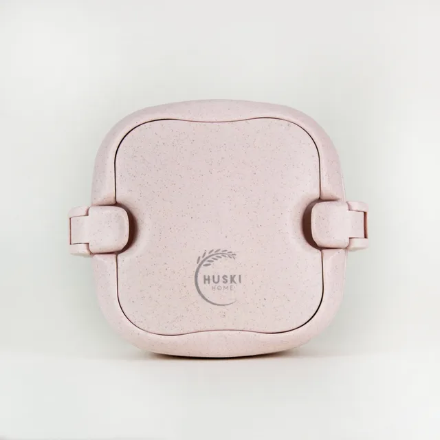 Sustainable Rice Husk Lunch Box - Rose