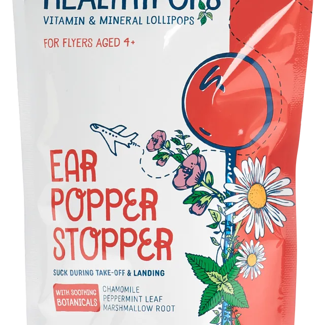 Ear Popper Stopper Lollipops 8 x 9.9g