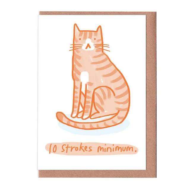 10 strokes minimum cat card