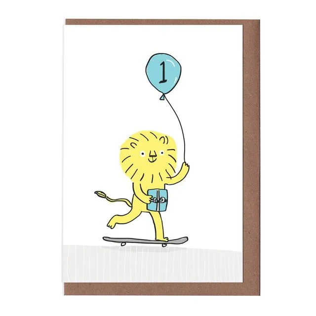 Lion Age 1 Card