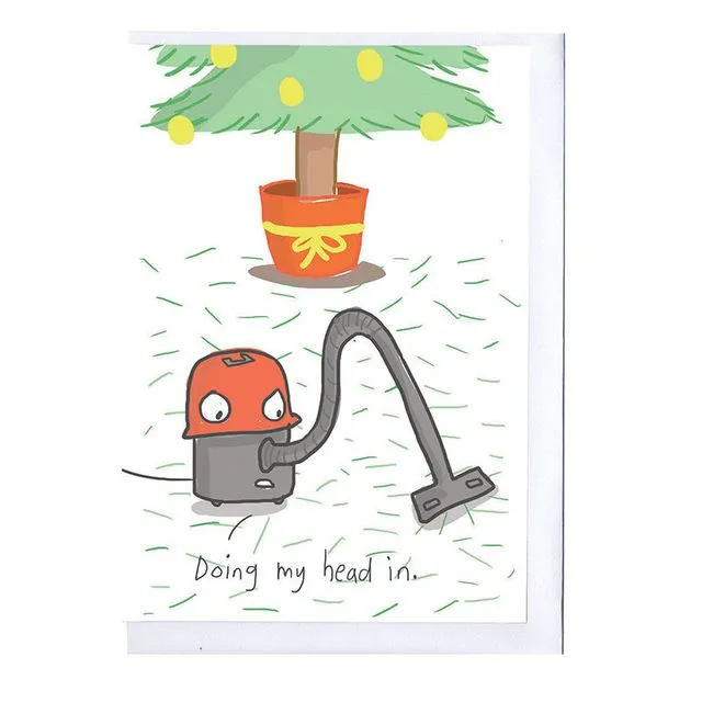 Funny Christmas Tree Card