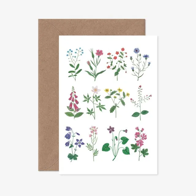 Wildflower Card