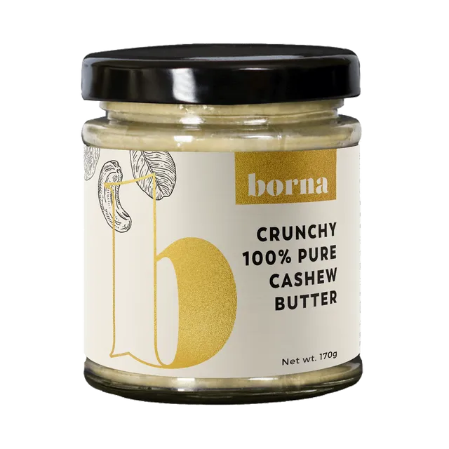 Crunchy Cashew Butter