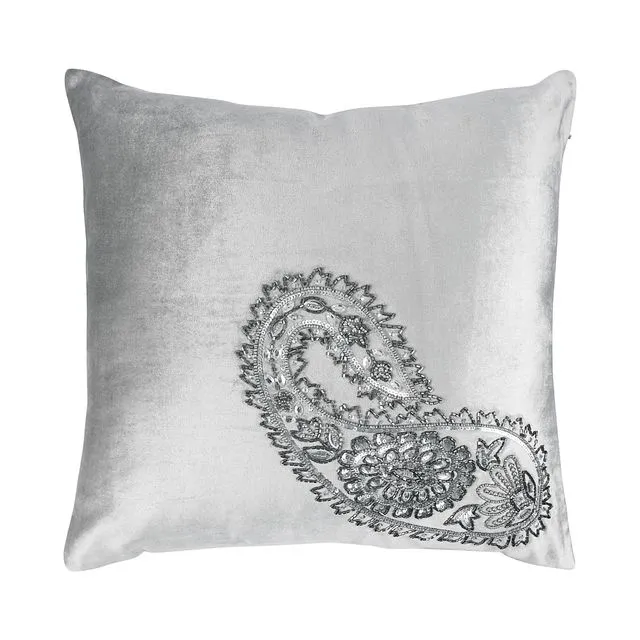 EMILY Velvet Embroidered Cushion