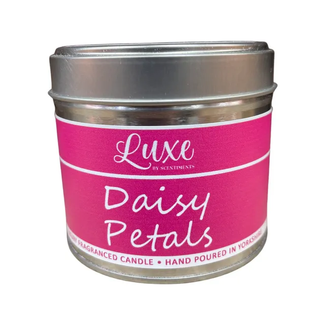 Daisy Petals Candle Tins