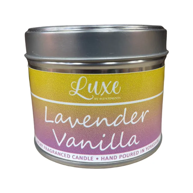 Lavender Vanilla Candle Tins
