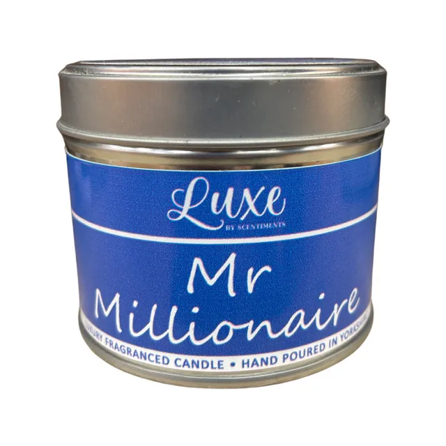 Mr Millionaire Candle Tins